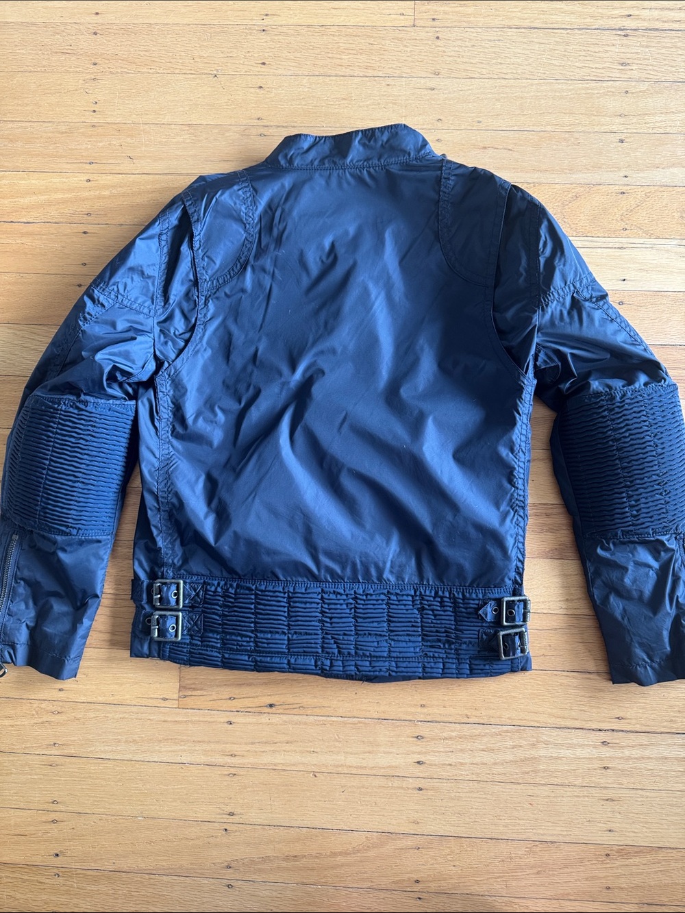 Kids Burberry Black Windbreaker with Classic Lining - Picture 3 of 6